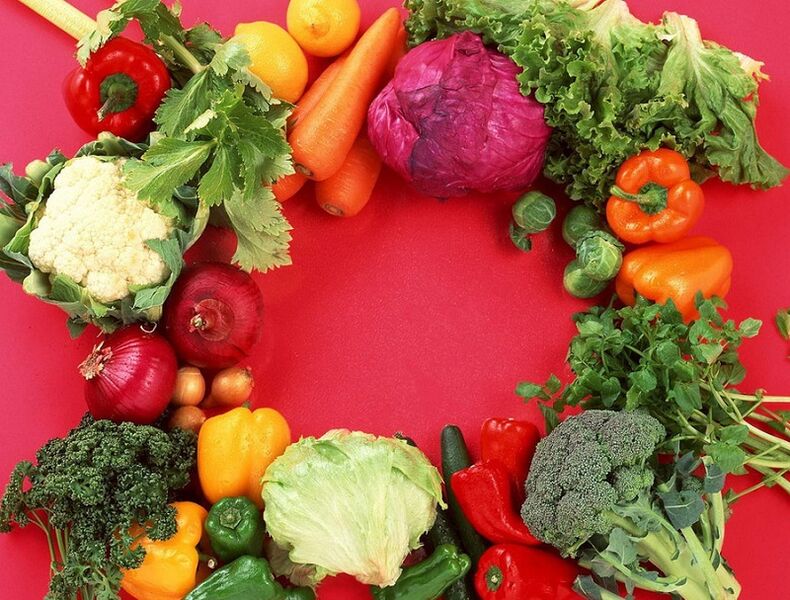 Useful vegetables for the prevention of cervical osteochondrosis