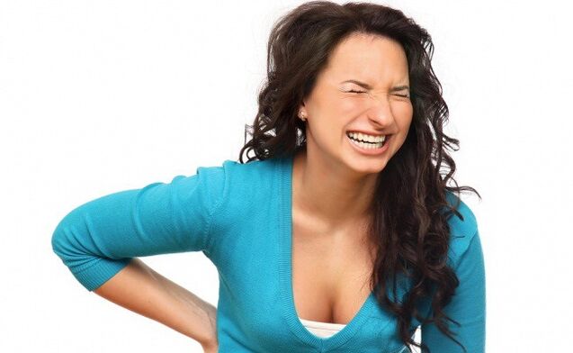 referred back pain with thoracic osteochondrosis