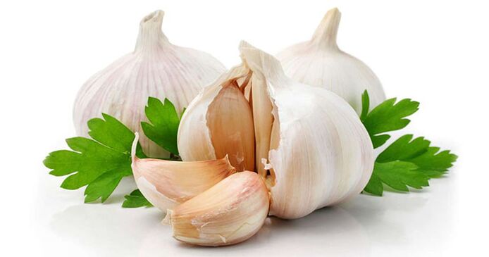 Garlic ointment is used to treat pain in the lower back